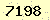 請輸入此驗證碼 : 7198