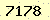 請輸入此驗證碼 : 7178