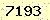 請輸入此驗證碼 : 7193