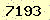 請輸入此驗證碼 : 7193