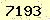 請輸入此驗證碼 : 7193