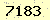 請輸入此驗證碼 : 7183