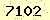 請輸入此驗證碼 : 7102