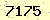 請輸入此驗證碼 : 7175