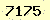 請輸入此驗證碼 : 7175