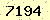 請輸入此驗證碼 : 7194