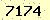 請輸入此驗證碼 : 7174