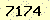 請輸入此驗證碼 : 7174