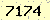 請輸入此驗證碼 : 7174