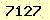 請輸入此驗證碼 : 7127