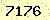 請輸入此驗證碼 : 7176