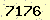 請輸入此驗證碼 : 7176