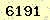請輸入此驗證碼 : 6191