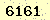 請輸入此驗證碼 : 6161