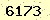請輸入此驗證碼 : 6173