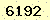 請輸入此驗證碼 : 6192