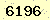 請輸入此驗證碼 : 6196