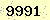 請輸入此驗證碼 : 9991