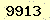 請輸入此驗證碼 : 9913