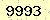 請輸入此驗證碼 : 9993