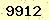 請輸入此驗證碼 : 9912