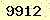 請輸入此驗證碼 : 9912
