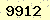 請輸入此驗證碼 : 9912