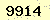 請輸入此驗證碼 : 9914