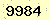 請輸入此驗證碼 : 9984