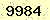 請輸入此驗證碼 : 9984