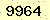請輸入此驗證碼 : 9964