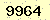 請輸入此驗證碼 : 9964