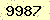 請輸入此驗證碼 : 9987