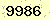 請輸入此驗證碼 : 9986