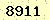 請輸入此驗證碼 : 8911