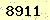 請輸入此驗證碼 : 8911