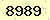 請輸入此驗證碼 : 8989