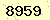 請輸入此驗證碼 : 8959