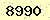 請輸入此驗證碼 : 8990