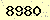 請輸入此驗證碼 : 8980