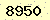 請輸入此驗證碼 : 8950