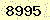 請輸入此驗證碼 : 8995