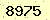 請輸入此驗證碼 : 8975