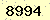 請輸入此驗證碼 : 8994