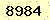 請輸入此驗證碼 : 8984