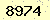 請輸入此驗證碼 : 8974