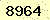 請輸入此驗證碼 : 8964