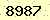 請輸入此驗證碼 : 8987