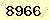 請輸入此驗證碼 : 8966