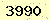 請輸入此驗證碼 : 3990